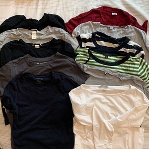 Lot of 11 shirts
